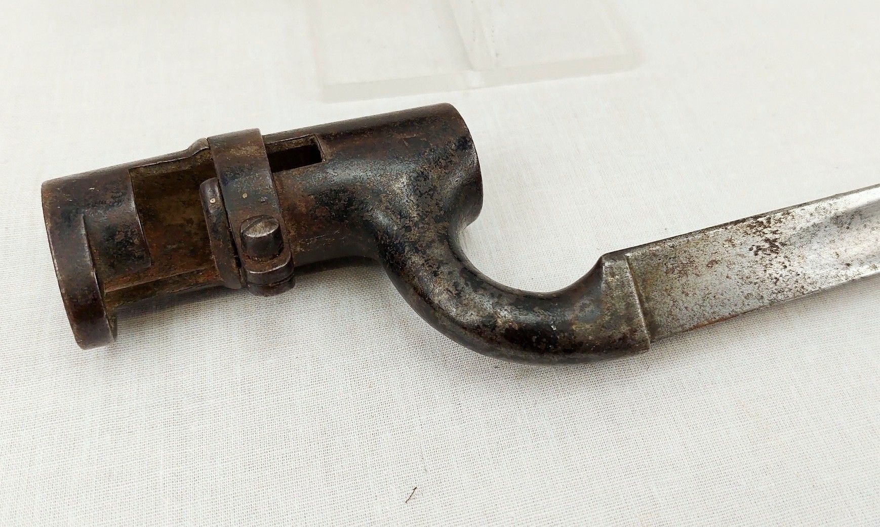 Martini Henry Rifle Pattern 1853/72 Socket Bayonet And Scabbard - Image 10