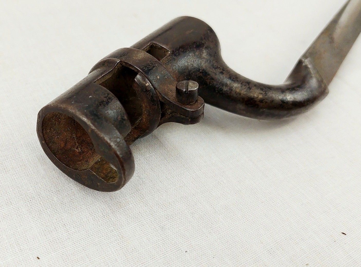 Martini Henry Rifle Pattern 1853/72 Socket Bayonet And Scabbard - Image 9