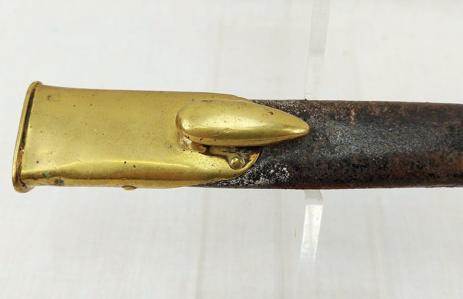 Martini Henry Rifle Pattern 1853/72 Socket Bayonet And Scabbard - Image 8