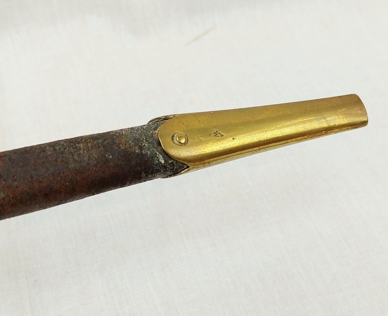 Martini Henry Rifle Pattern 1853/72 Socket Bayonet And Scabbard - Image 7