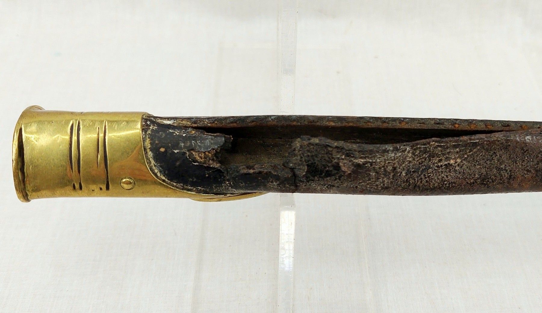 Martini Henry Rifle Pattern 1853/72 Socket Bayonet And Scabbard - Image 6