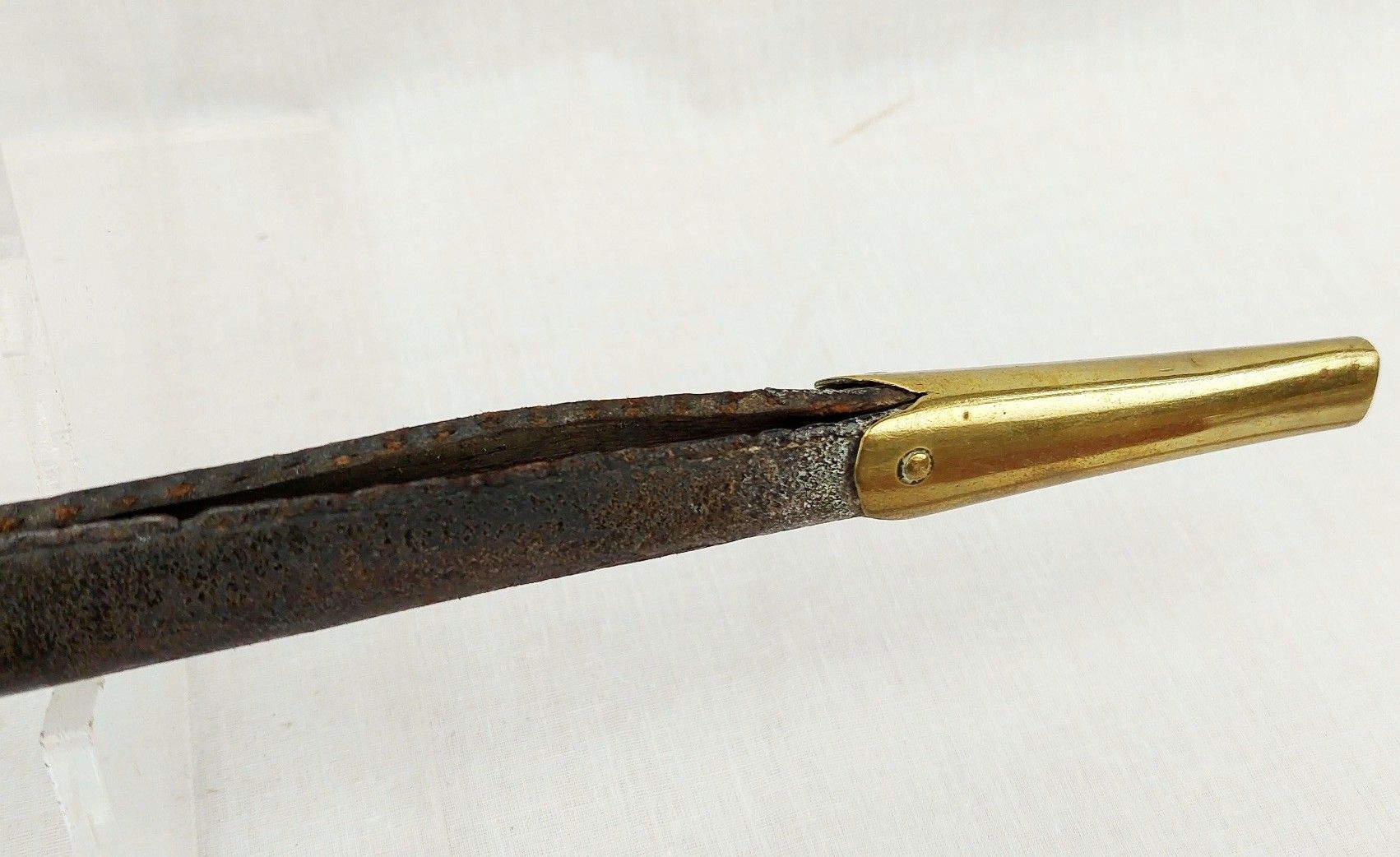 Martini Henry Rifle Pattern 1853/72 Socket Bayonet And Scabbard - Image 5