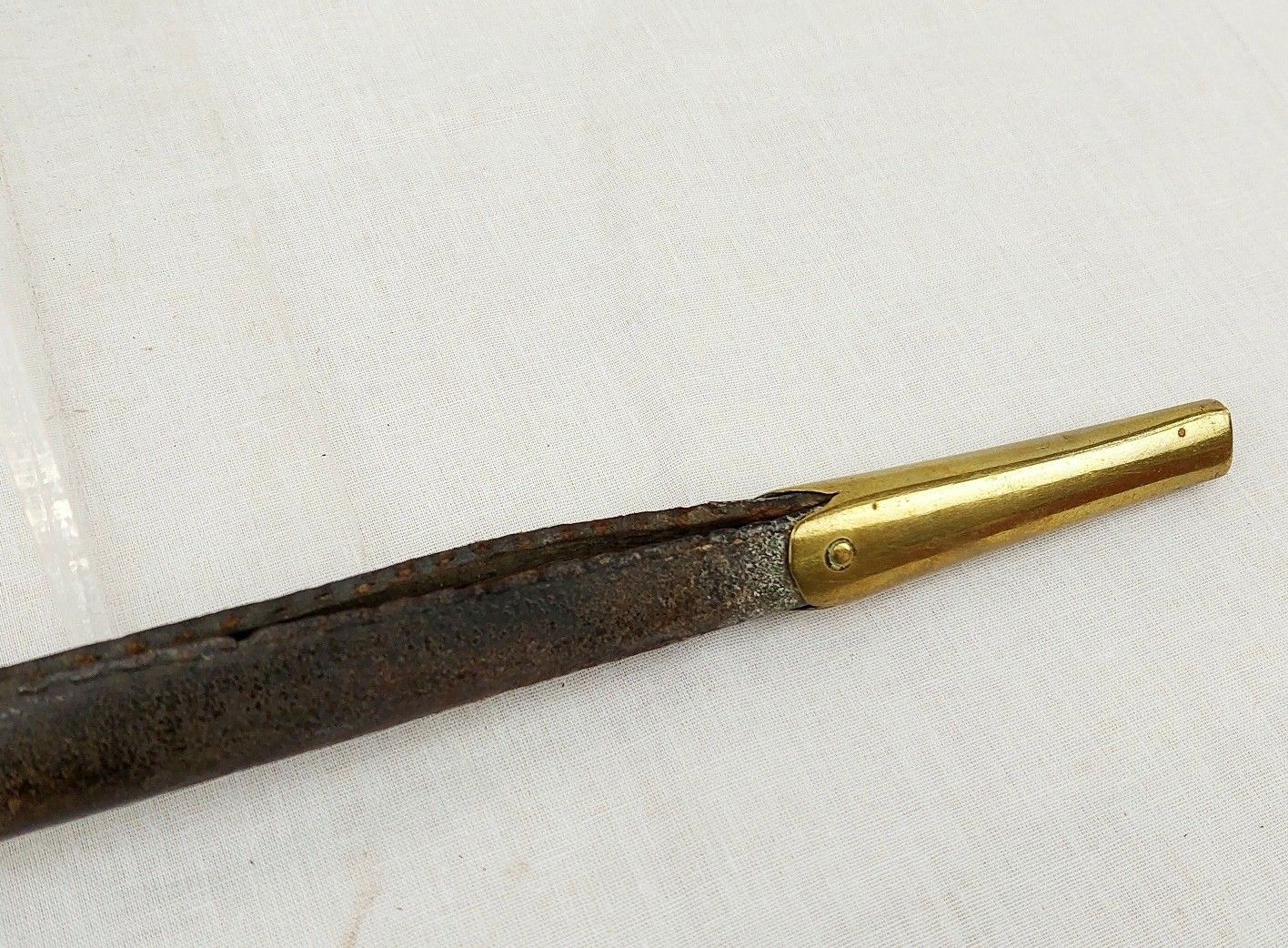Martini Henry Rifle Pattern 1853/72 Socket Bayonet And Scabbard - Image 3