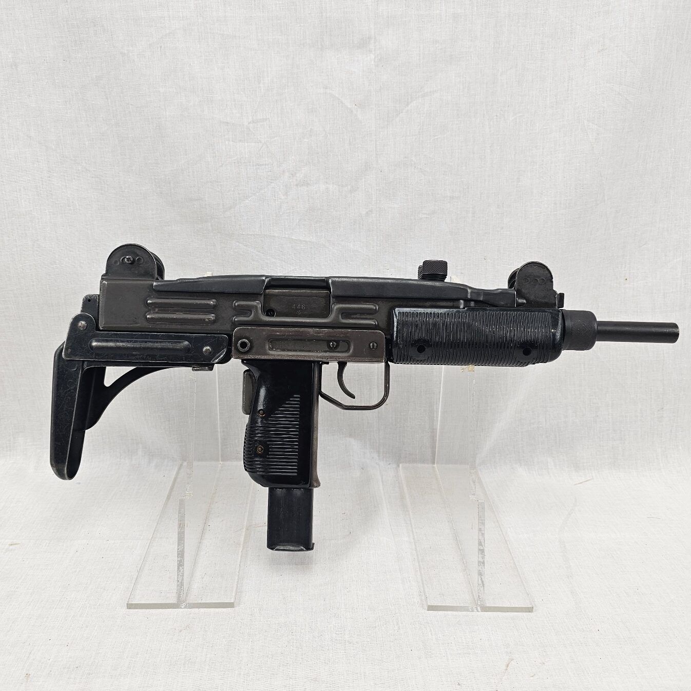 Old Spec MP UZI 9mm SMG With Folding Stock Sn. 82665 - Deactivated