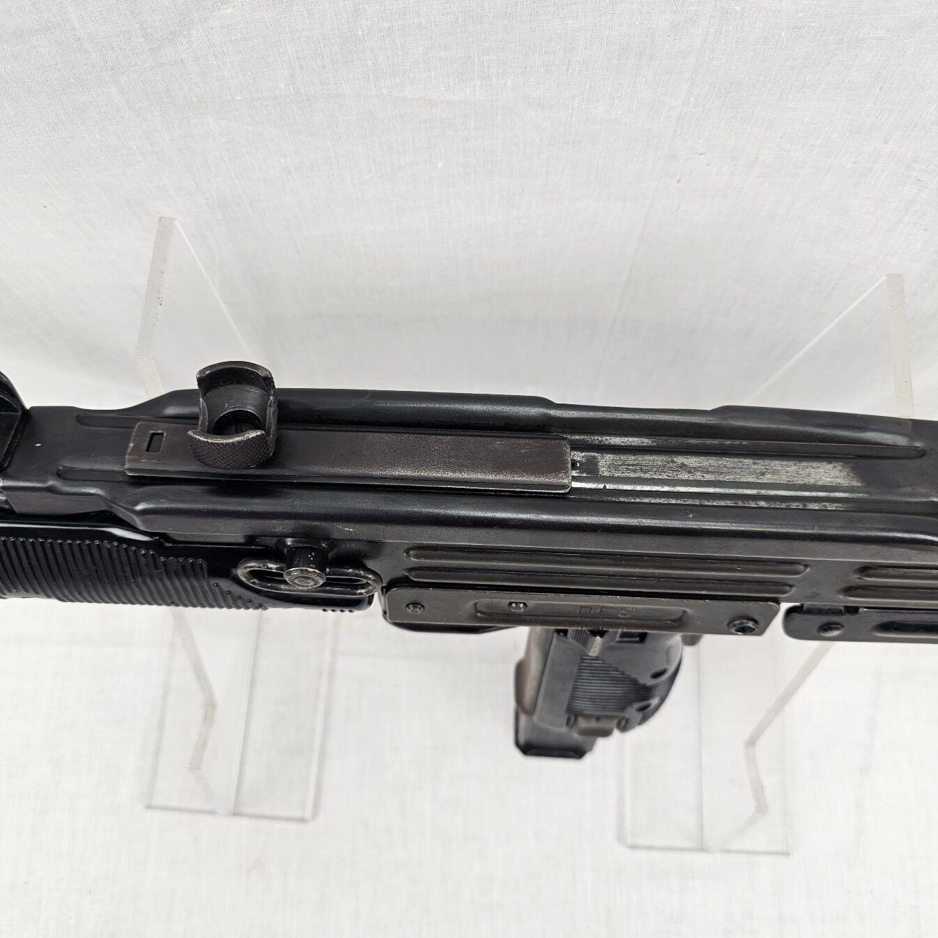 Old Spec MP UZI 9mm SMG With Folding Stock Sn. 82665 - Deactivated - Image 12