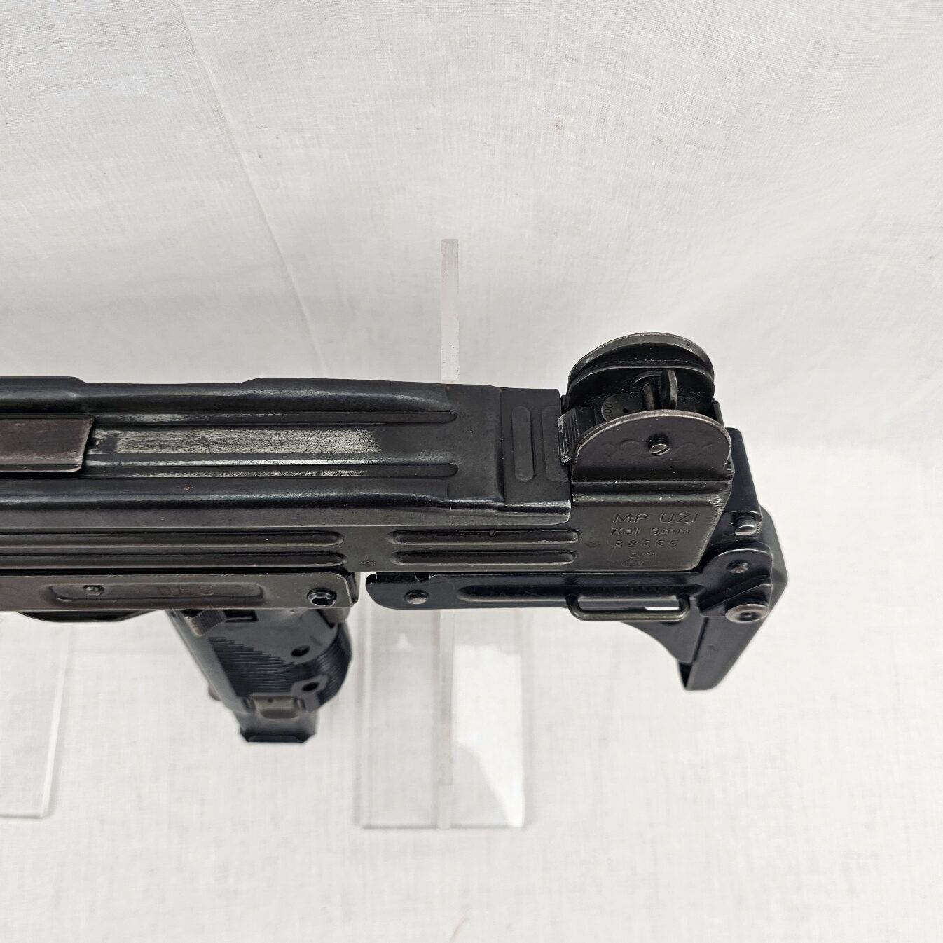 Old Spec MP UZI 9mm SMG With Folding Stock Sn. 82665 - Deactivated - Image 13
