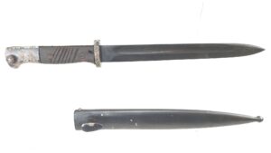 REPRODUCTION German, WW2, K98 Bayonet (M1884-98 III) & Scabbard, Marked 41clc