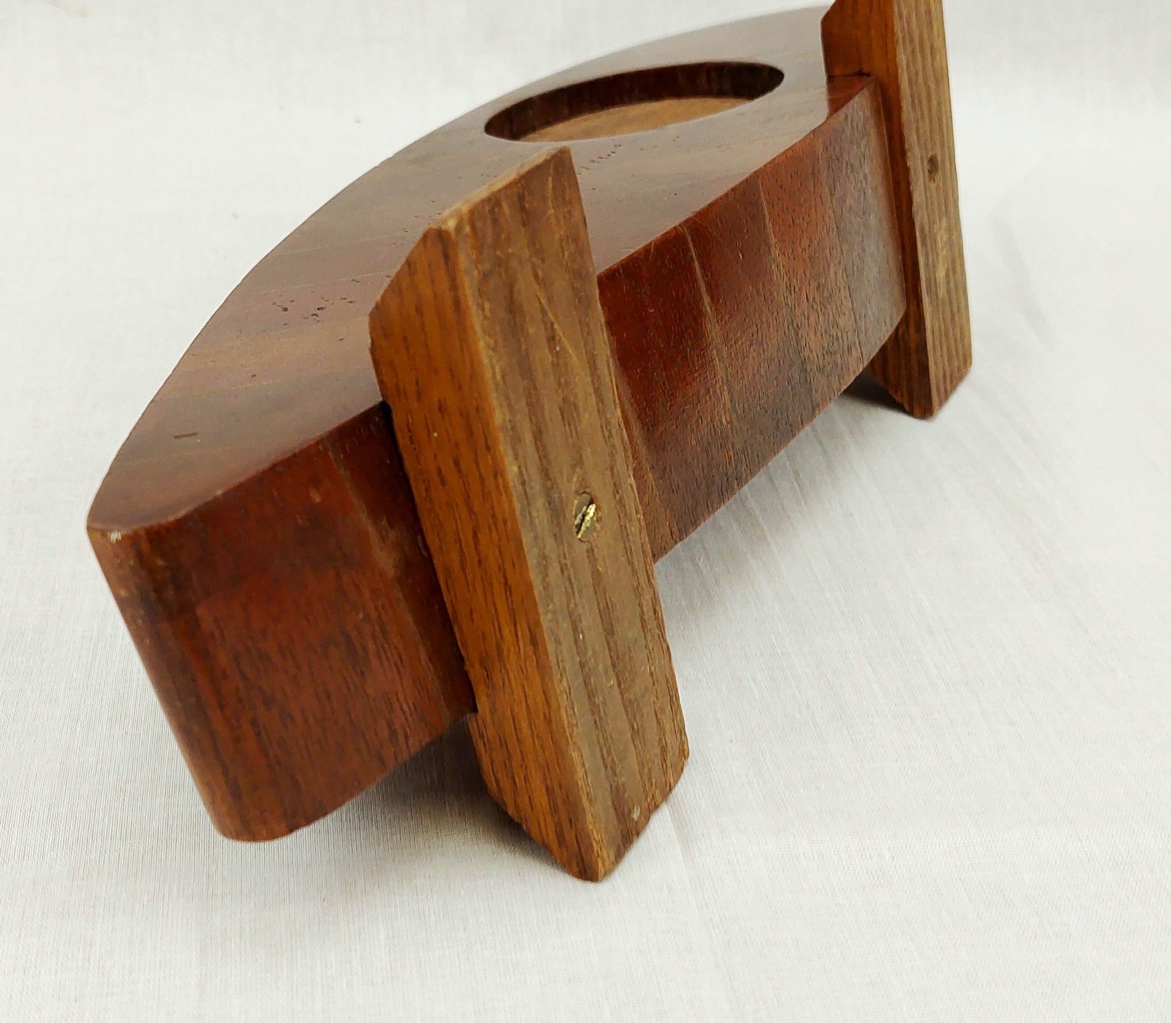 WW1 Laminated Propeller Section With Quartz Clock And RAF Badge - Image 8