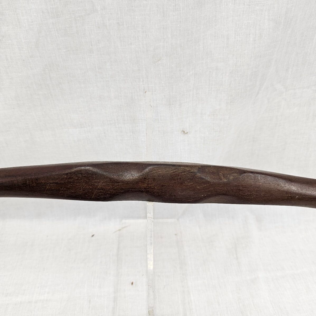 WW1 Prisoner of War Hardwood Walking Stick with Shoe Grip - Image 3