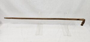 WW1 Turkish Prisoner of War Carved Horse Head Wooden Walking Stick