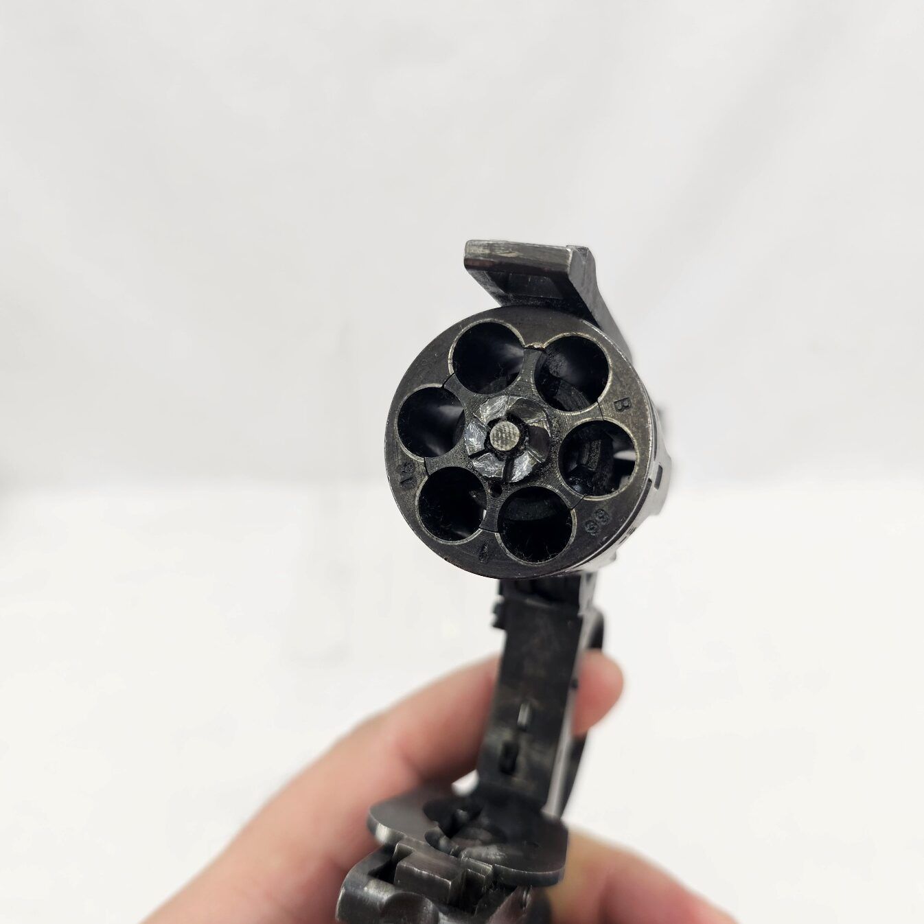 WW2 British Webley Mk IV .38 Cal SN. B66115 - Deactivated - Image 14
