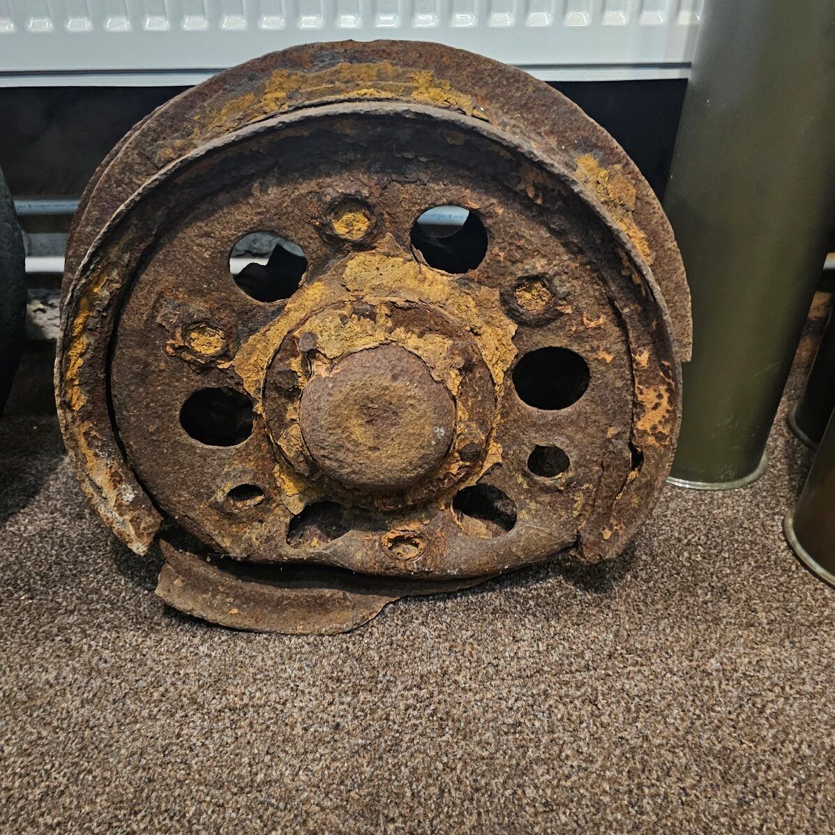 WW2 German Road Wheels of Sturmgeschütz III Tank