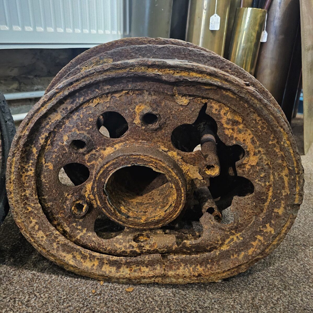 WW2 German Road Wheels of Sturmgeschütz III Tank - Image 4