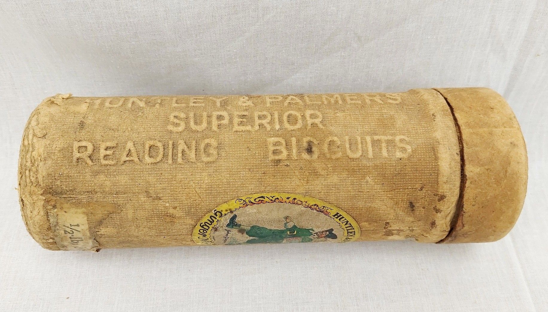 WW2 Huntley And Palmer Ginger Nuts Canister - Image 5