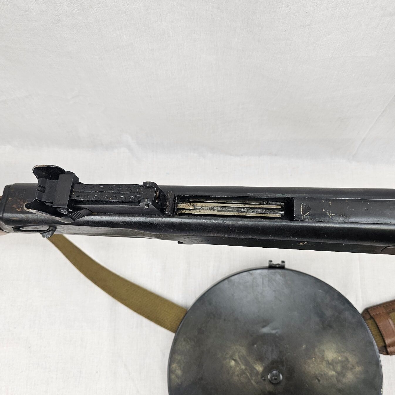 WW2 Soviet Russia 1945 Dated DP28 Light Machine Gun Sn. C3787 - Old Spec Deactivated - Image 12