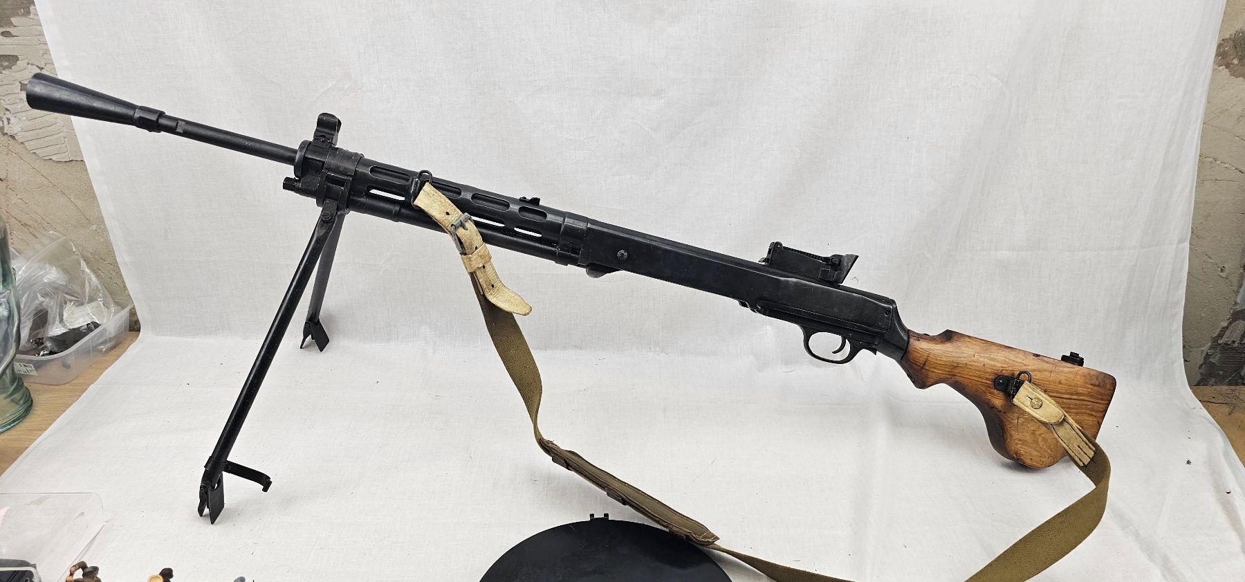 WW2 Soviet Russia 1945 Dated DP28 Light Machine Gun Sn. C3787 - Old Spec Deactivated - Image 15