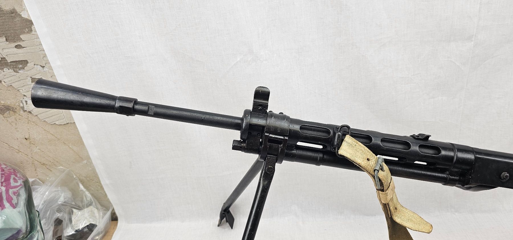 WW2 Soviet Russia 1945 Dated DP28 Light Machine Gun Sn. C3787 - Old Spec Deactivated - Image 18