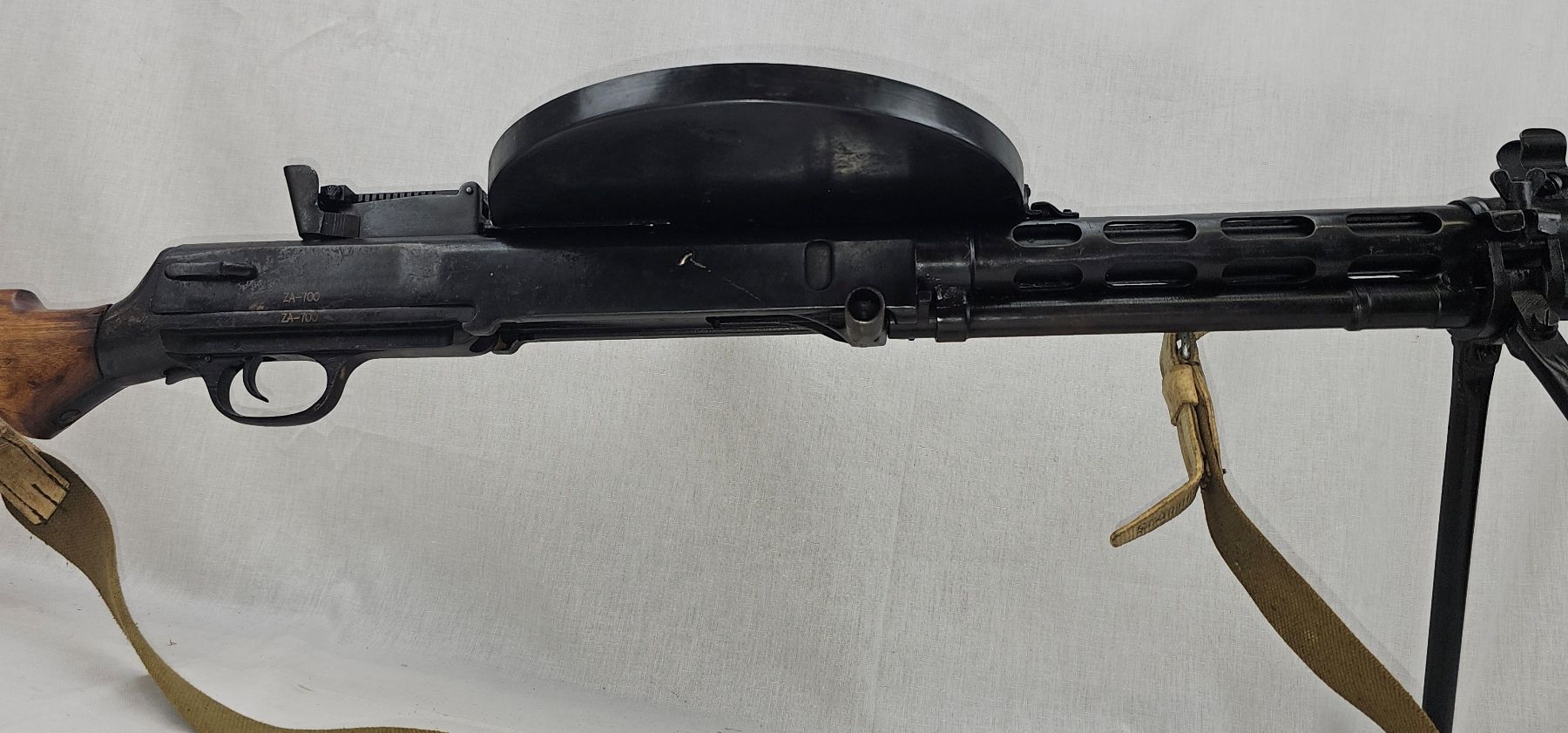 WW2 Soviet Russia 1945 Dated DP28 Light Machine Gun Sn. C3787 - Old Spec Deactivated - Image 7