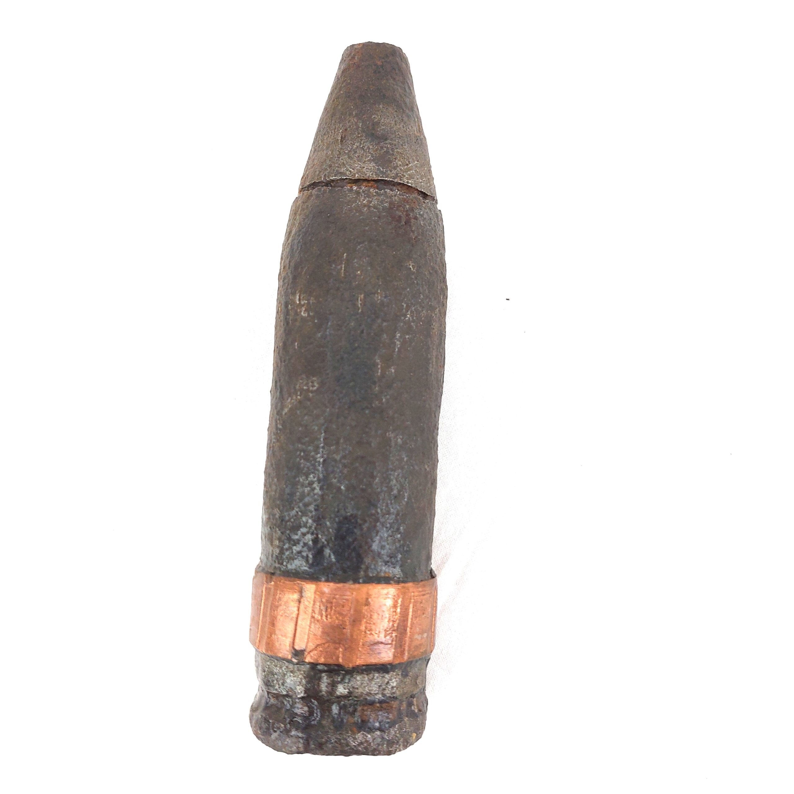Relic: WW2 era, 2 Pounder Armour Piercing Projectile (Shell Head), Inert - Image 3