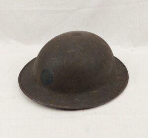 WW1 US American 33rd Infantry Division Steel M17 Helmet With Oil Skin Liner