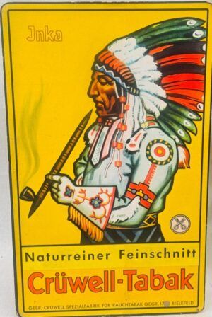 1920s German Crunwell Tabank Shop Sign
