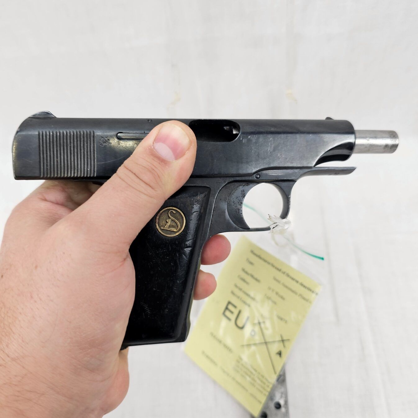 1921-1924 German Ortgies Werke Semi-Automatic Pistol Cal 7.65 - Deactivated - Image 10