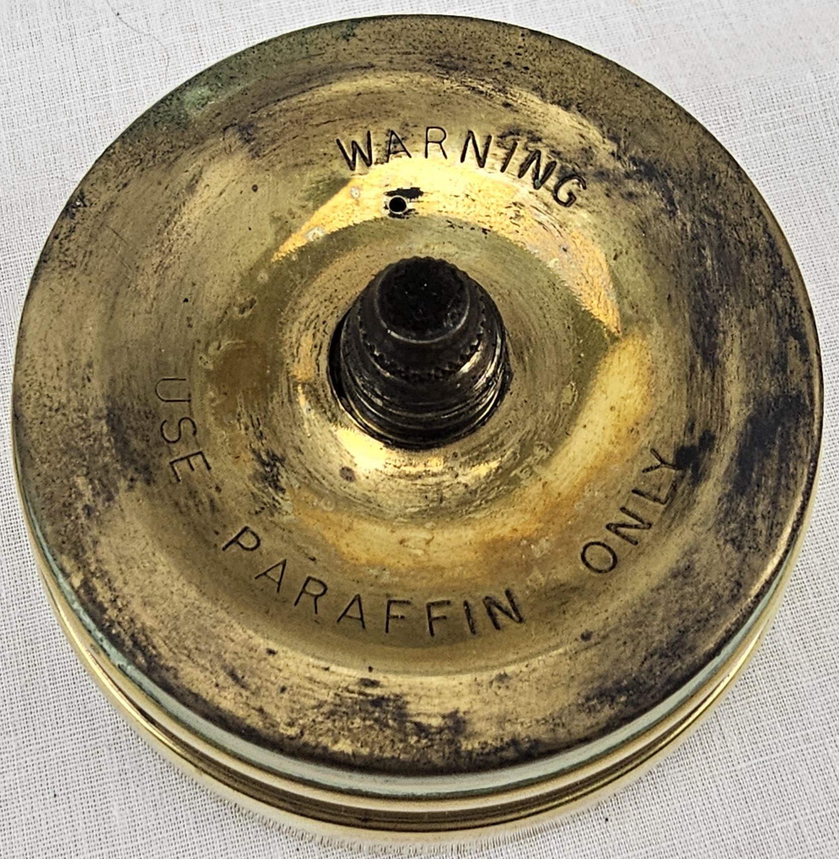 Vintage Brass Miners Lamp by Lamp & Limelight Company Hockley - Image 5