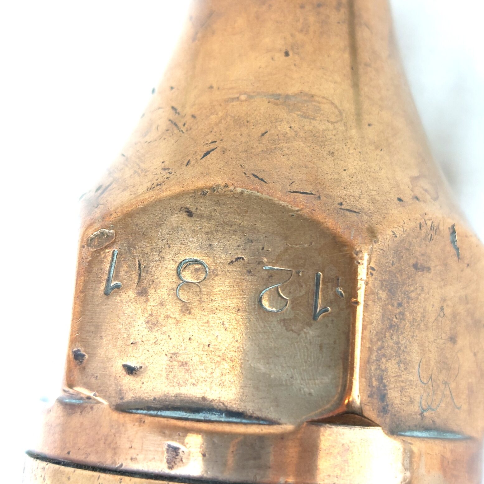 British, Interwar, George VI Brass Fire Hose Nozzle, Dated 1938, Made by John Webb & Co Ltd, Birmingham - Image 10