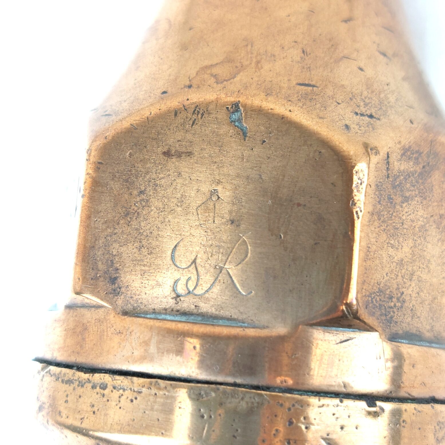 British, Interwar, George VI Brass Fire Hose Nozzle, Dated 1938, Made by John Webb & Co Ltd, Birmingham - Image 11