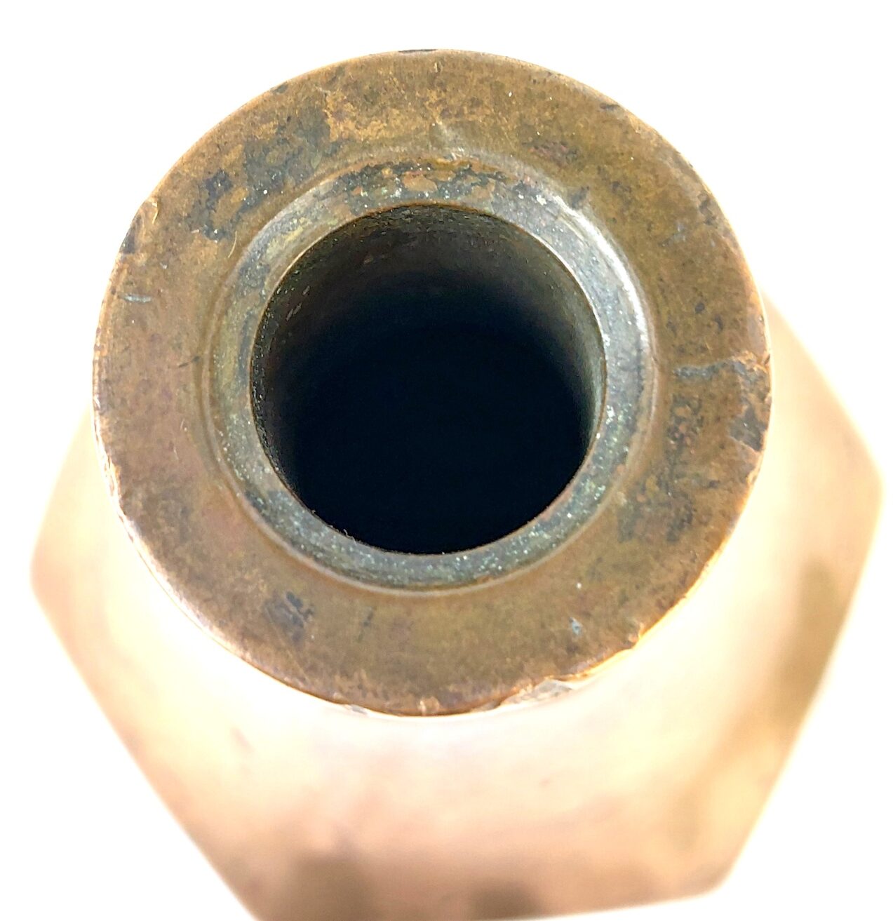 British, Interwar, George VI Brass Fire Hose Nozzle, Dated 1938, Made by John Webb & Co Ltd, Birmingham - Image 4
