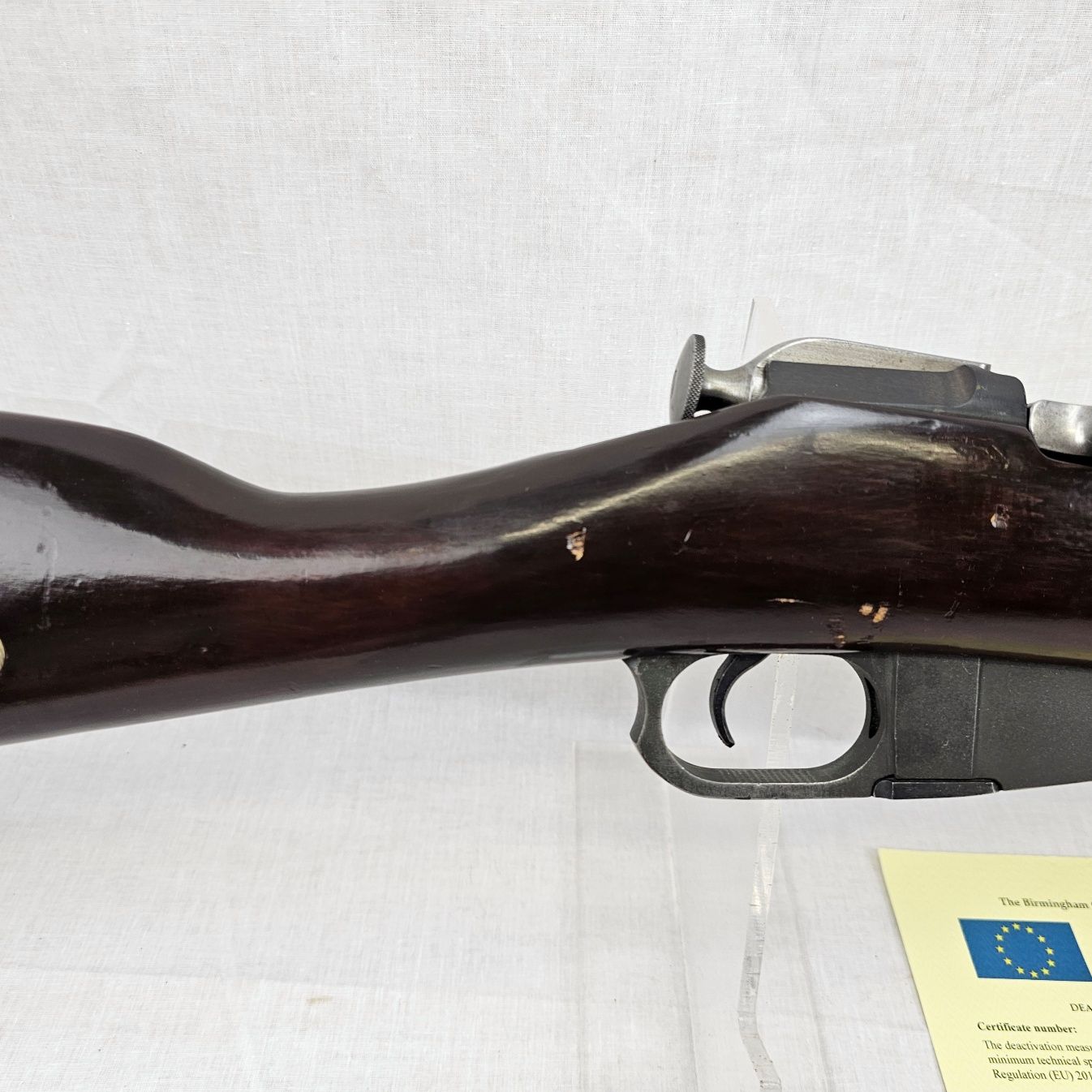 Chinese Mosin-Nagant Carbine with Bayonet - Deactivated - Image 6