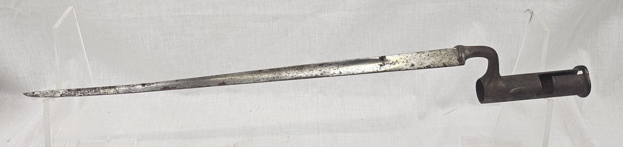 Circa 1800 Brown Bess Musket India Pattern Bayonet - Image 5