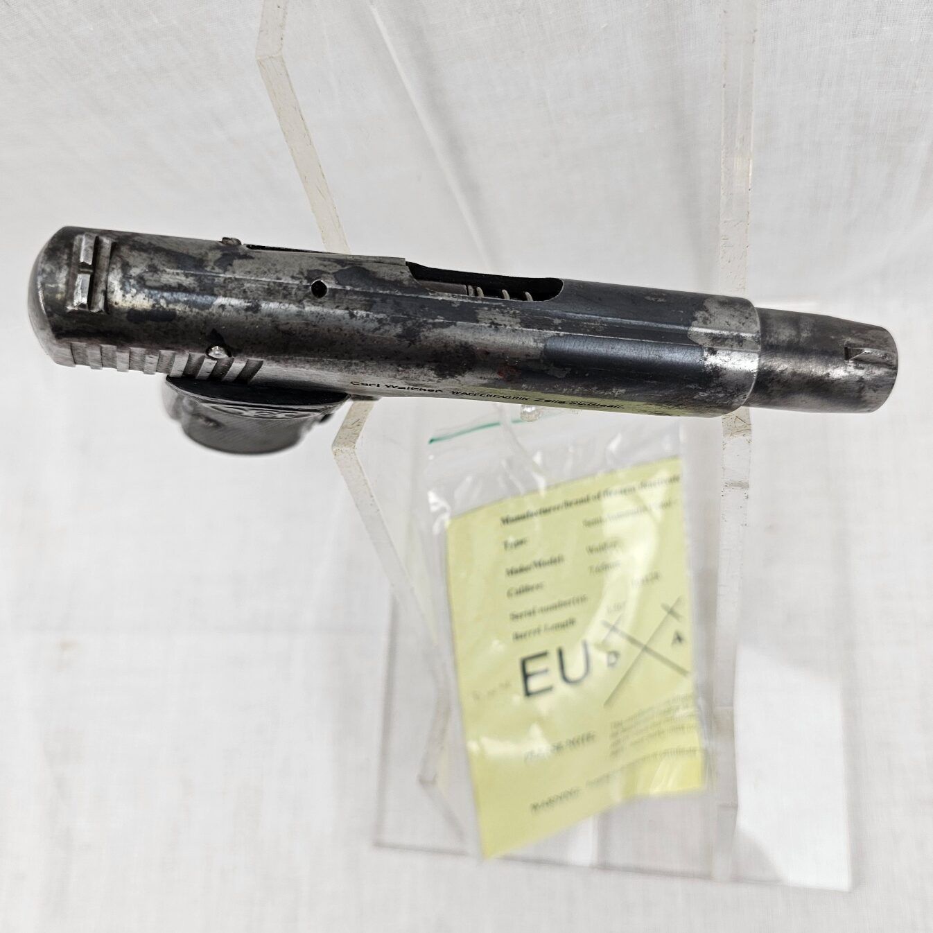 German WW1 Era Walther Model 4 Semi-Automatic Pistol - Deactivated - Image 7