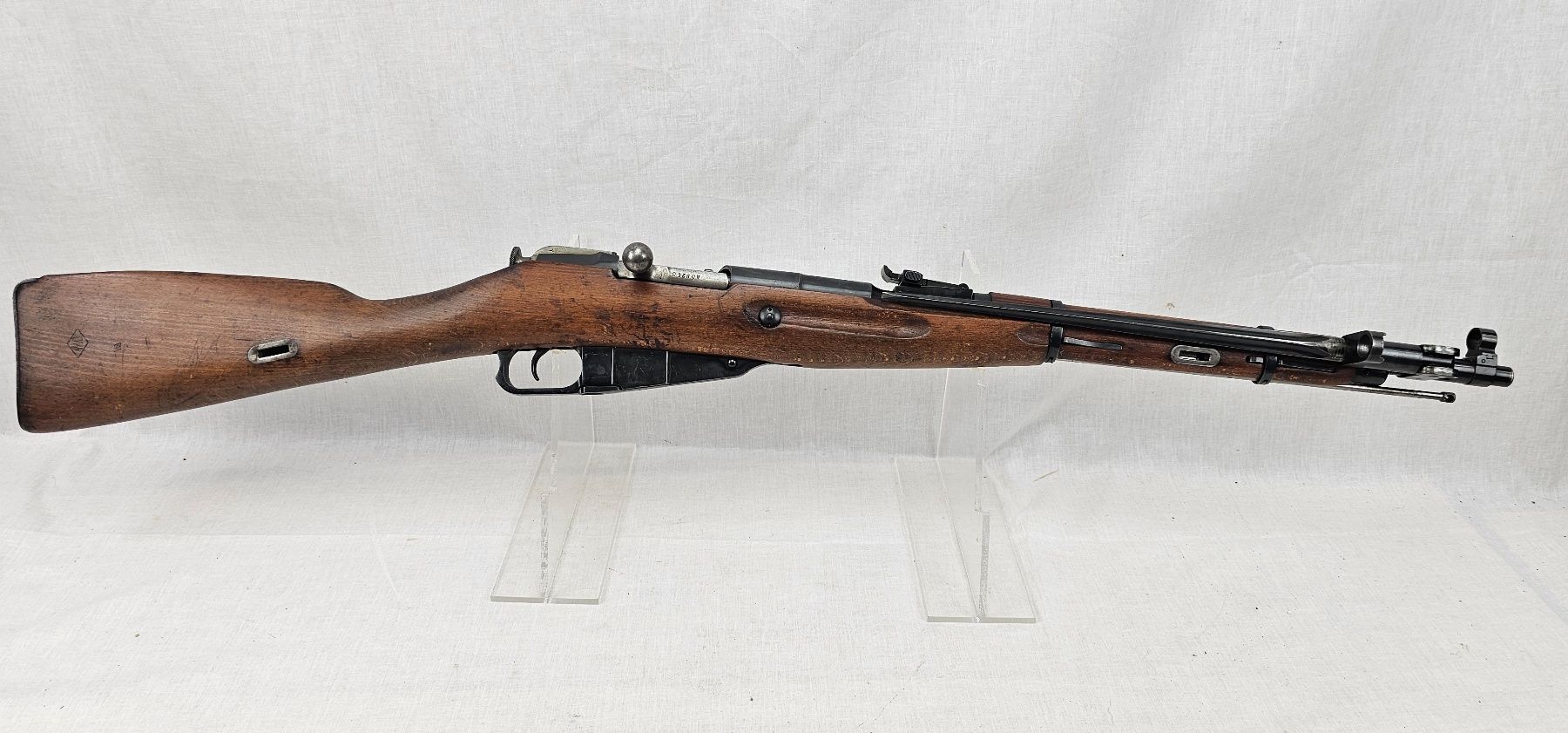 M44 Polish Made 1955 Dated Moisin-Nagant carbine - Deactivated - Image 2
