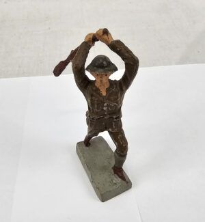 Pre-WW2 Elastolin Composite Figure Of British Infantryman