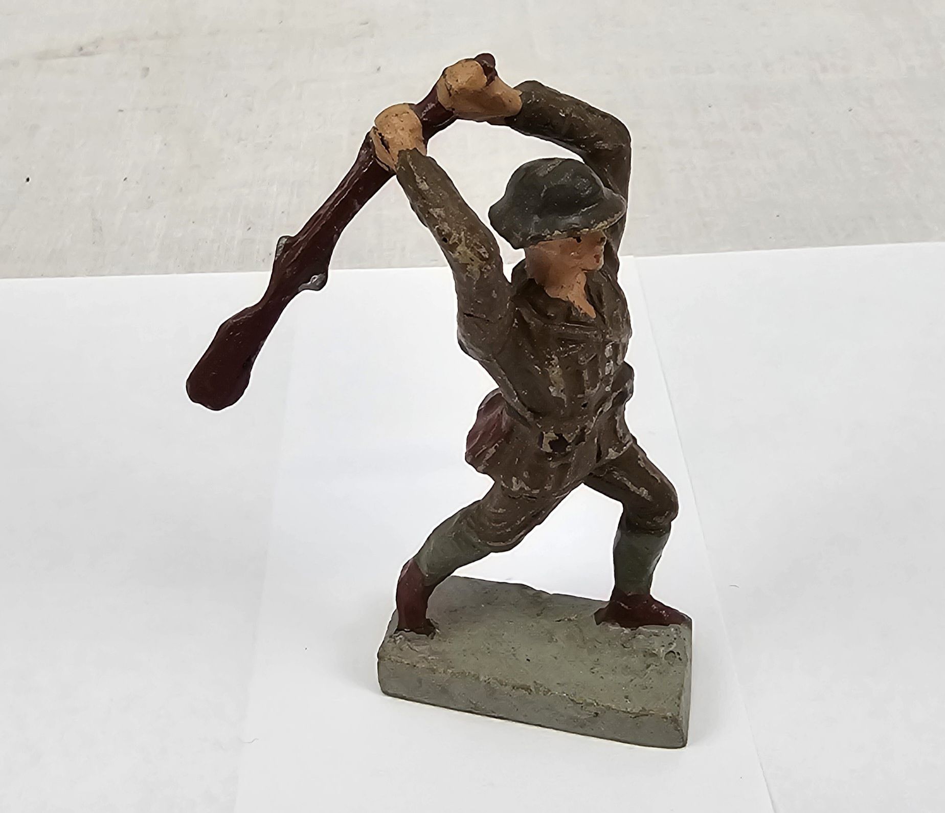 Pre-WW2 Elastolin Composite Figure Of British Infantryman - Image 2