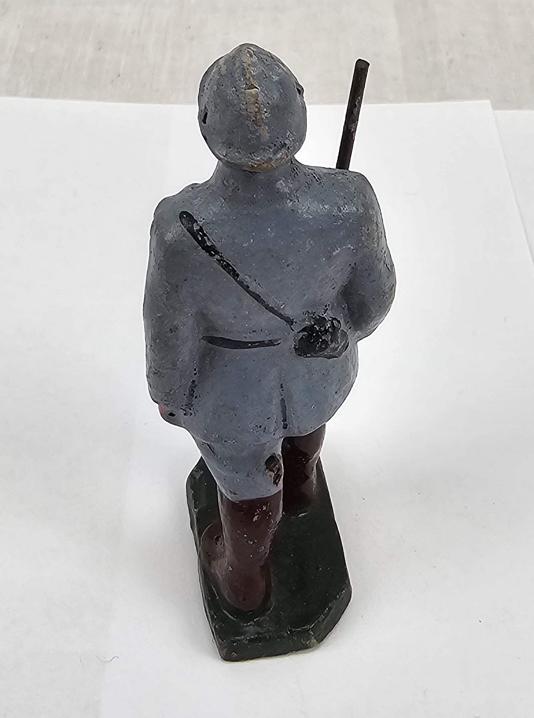 Pre-WW2 Elastolin Composite Figure Of French Infantryman - Image 3
