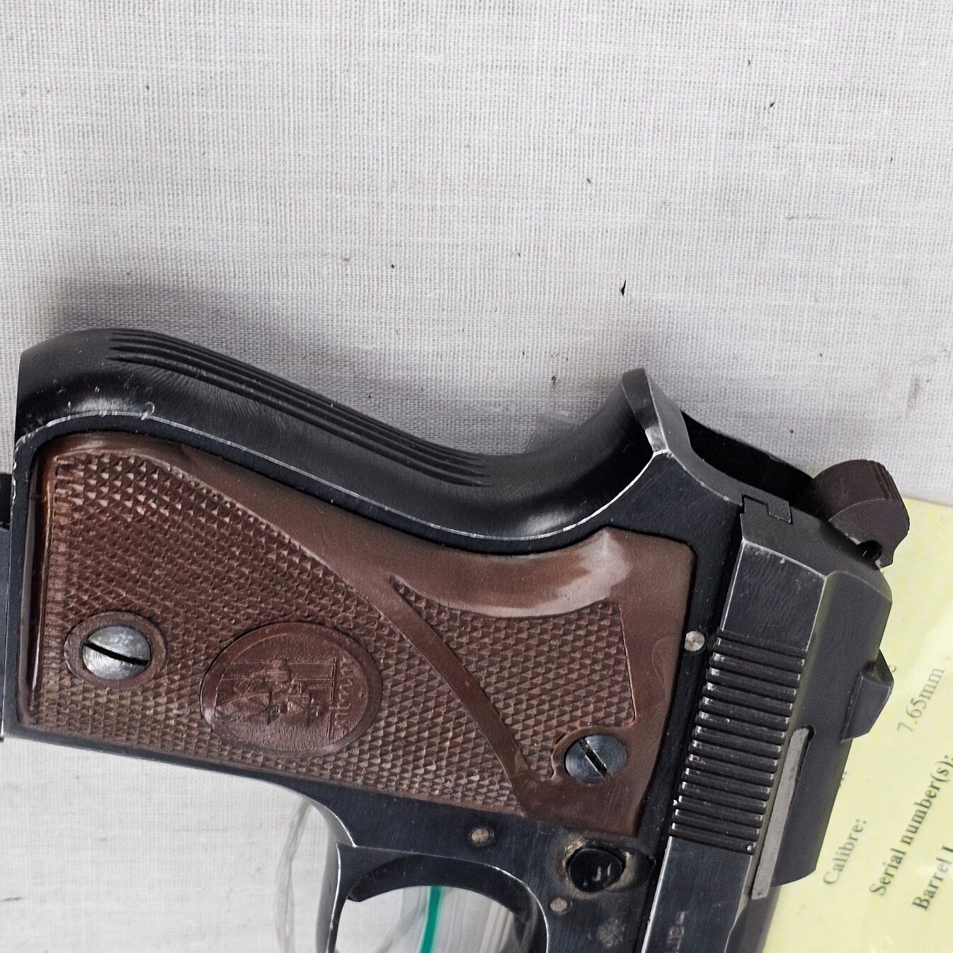 Pre-WW2 French Unique Model L Semi-Automatic Pistol - Deactivated - Image 12