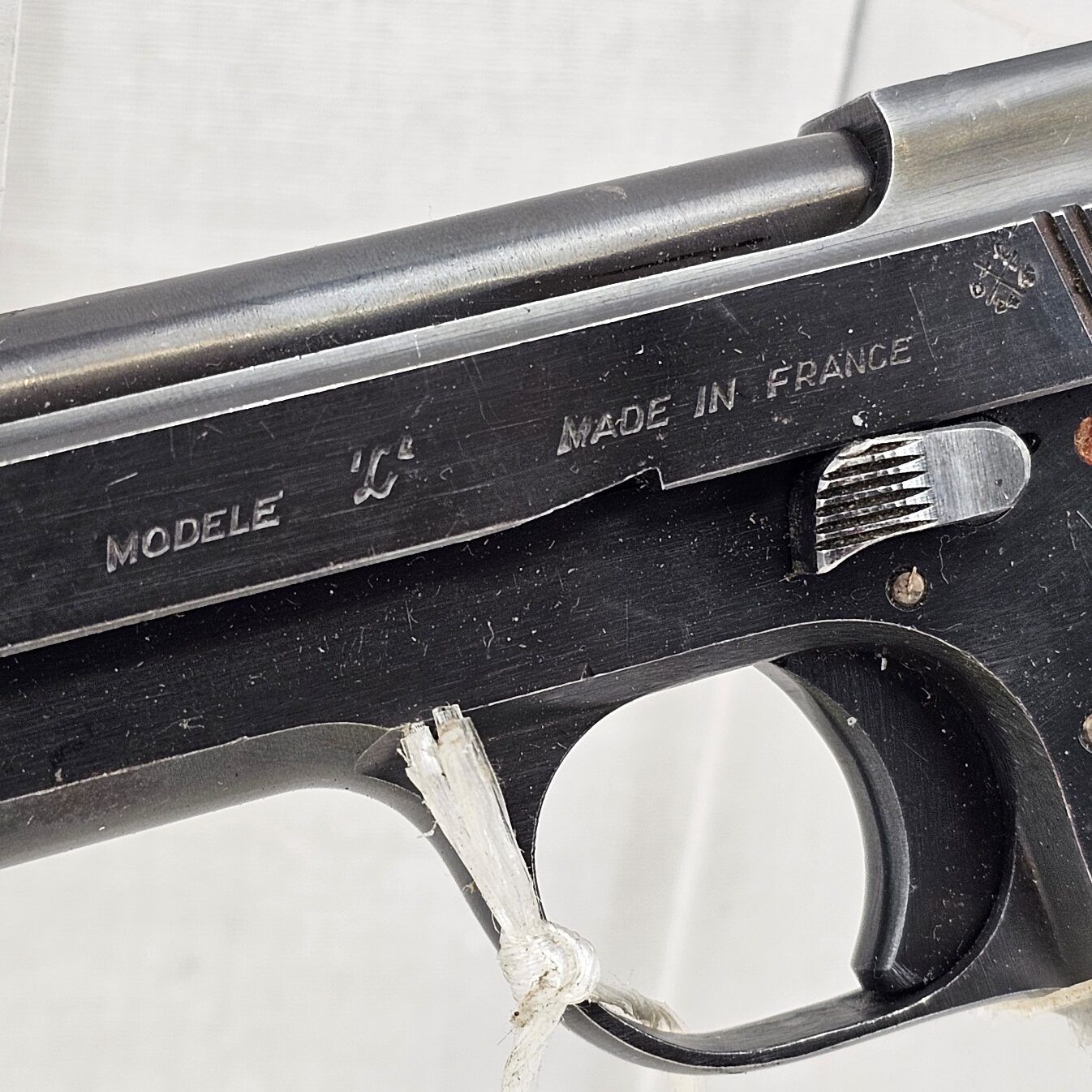Pre-WW2 French Unique Model L Semi-Automatic Pistol - Deactivated - Image 3