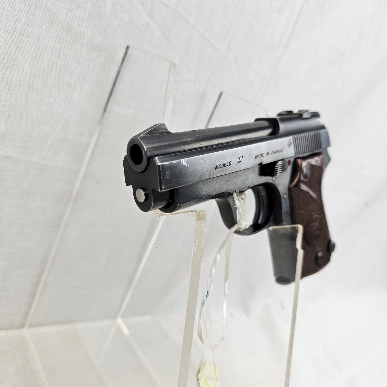 Pre-WW2 French Unique Model L Semi-Automatic Pistol - Deactivated - Image 4