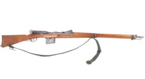 Swiss, Model 1889 Schmidt–Rubin Rifle with Sling, Made 1892 at Eidgenoessische Waffenfabrik, Privatised 1926, Regimental Markings for Canton St. Gallen, 7th Division, Obsolete Calibre
