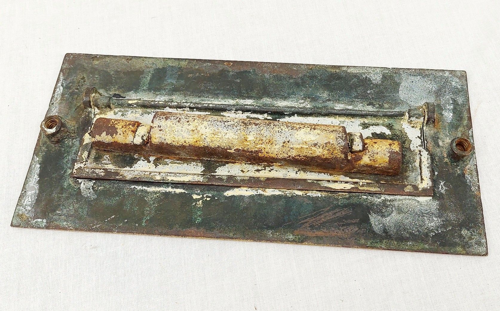 Victorian Brass Door Letter Plate #1 - Image 4