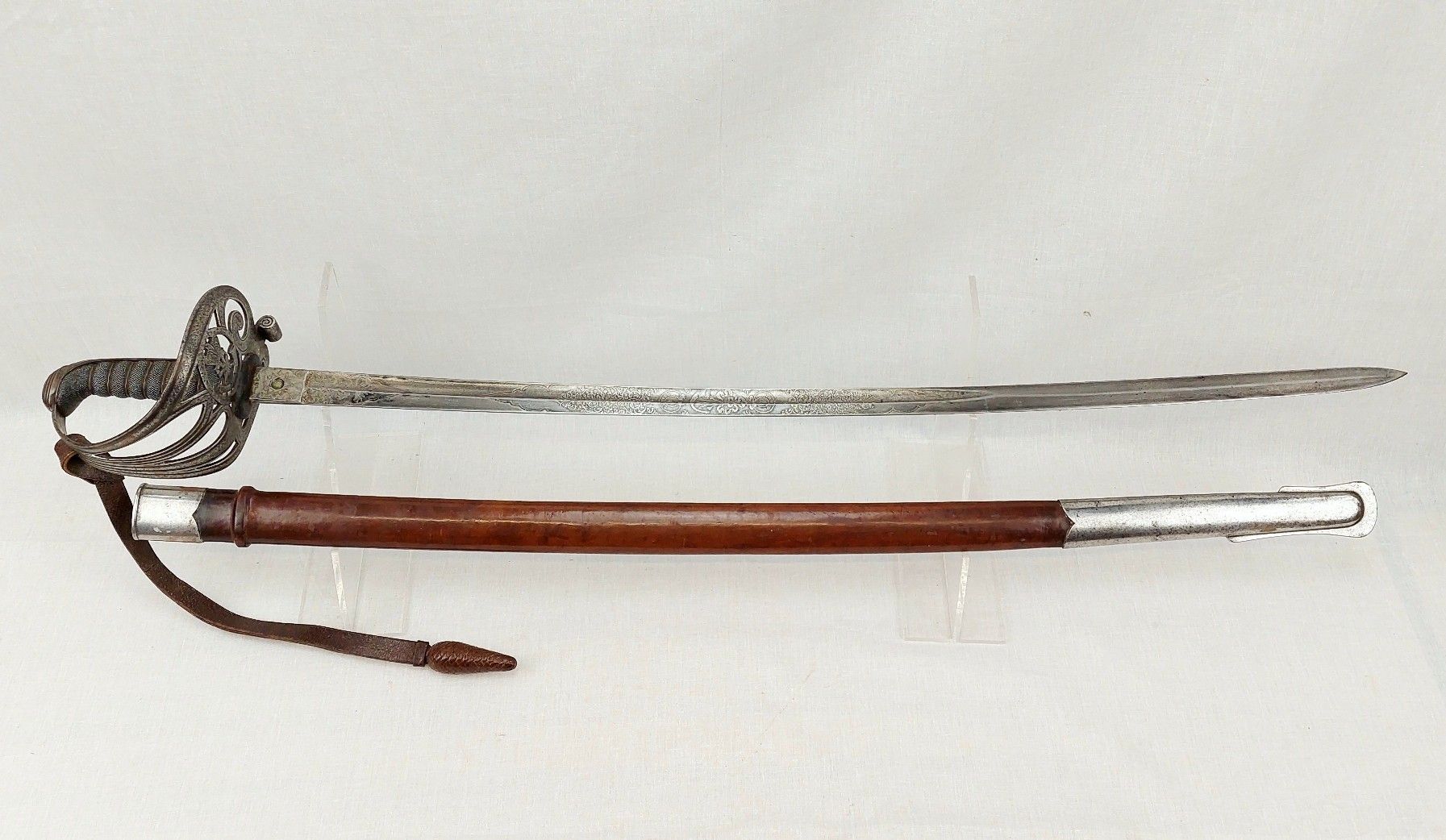 Victorian Hampshire Rifles Volunteers Officers 1892 Pattern Sword