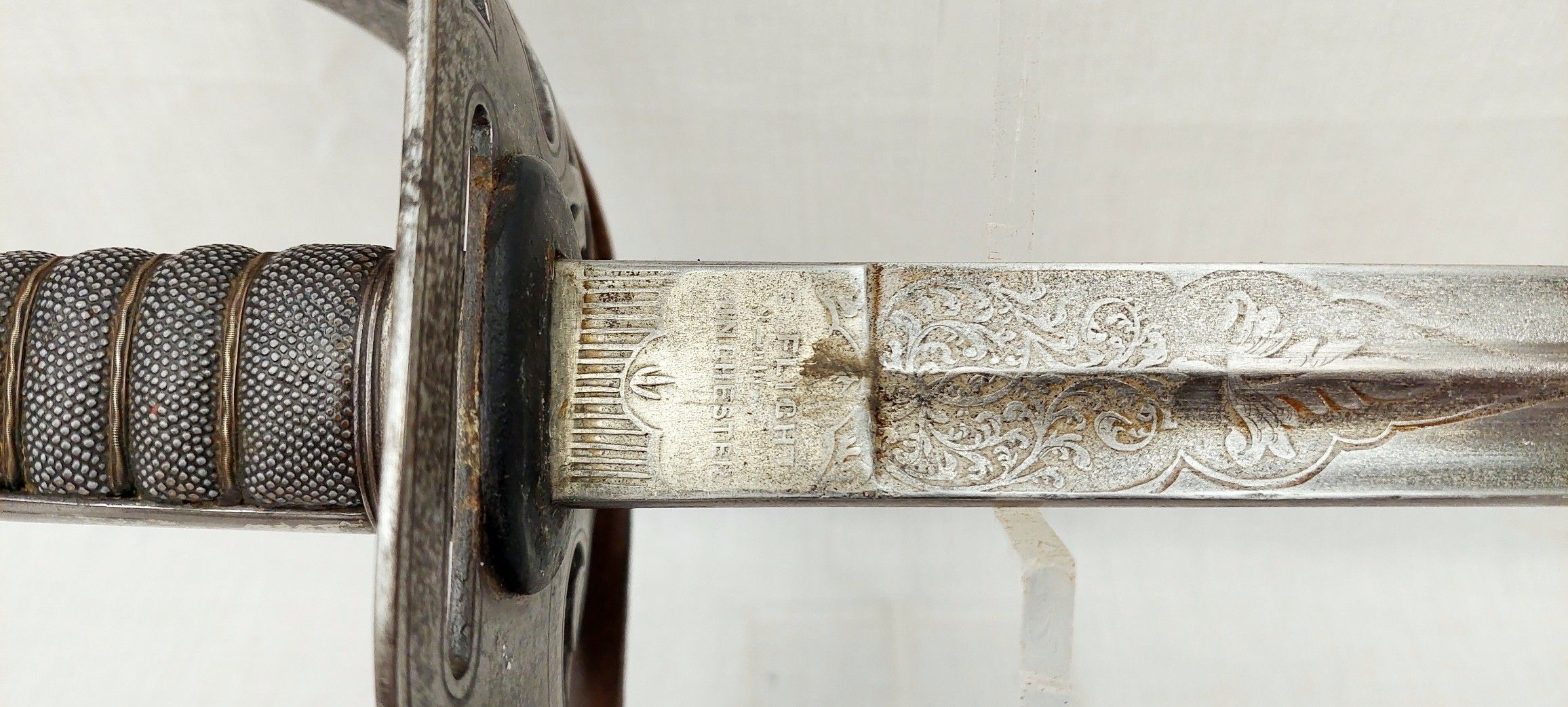 Victorian Hampshire Rifles Volunteers Officers 1892 Pattern Sword - Image 17