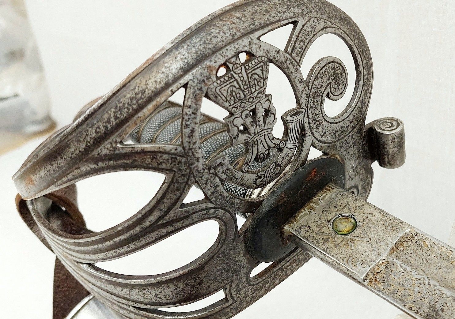 Victorian Hampshire Rifles Volunteers Officers 1892 Pattern Sword - Image 24