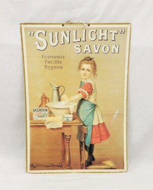 Victorian Sunlight Savoy Soap Advertising Card
