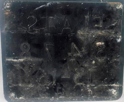 Vintage Pressed Steel Flat Sign - Image 2
