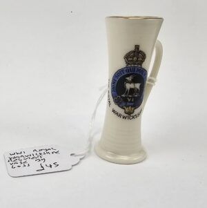 WW1 Royal Warwickshire Regiment Crested Ware Vase By Goss