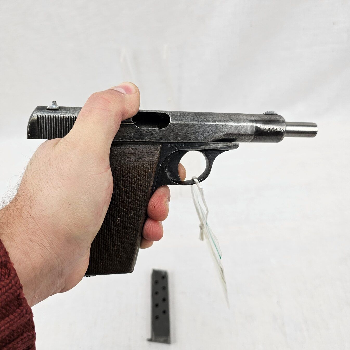 WW2 German Nazi Browning/FN Model 1922 Cal.32 Semi-Automatic Pistol - Deactivated - Image 14
