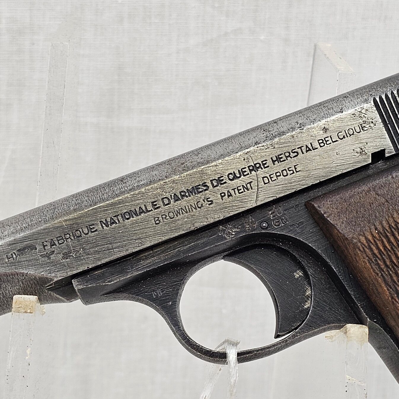 WW2 German Nazi Browning/FN Model 1922 Cal.32 Semi-Automatic Pistol - Deactivated - Image 4